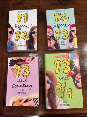 Full "11 before 12" Book Series Set by Lisa Greenwald